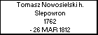 Tomasz Nowosielski h. Slepowron