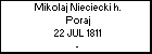 Mikolaj Nieciecki h. Poraj