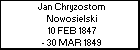 Jan Chryzostom Nowosielski