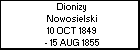 Dionizy Nowosielski