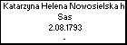 Katarzyna Helena Nowosielska h. Sas