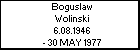 Boguslaw Wolinski