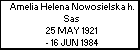 Amelia Helena Nowosielska h. Sas