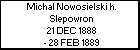 Michal Nowosielski h. Slepowron