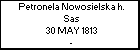 Petronela Nowosielska h. Sas