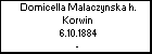 Domicella Malaczynska h. Korwin
