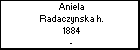 Aniela Radaczynska h.