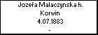 Jozefa Malaczynska h. Korwin