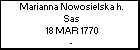Marianna Nowosielska h. Sas