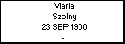 Maria Szolny