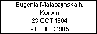 Eugenia Malaczynska h. Korwin