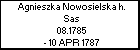 Agnieszka Nowosielska h. Sas