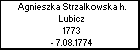 Agnieszka Strzalkowska h. Lubicz