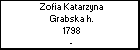 Zofia Katarzyna Grabska h.