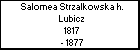 Salomea Strzalkowska h. Lubicz