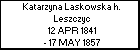 Katarzyna Laskowska h. Leszczyc