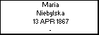 Maria Niebylska