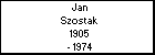 Jan Szostak