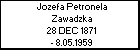 Jozefa Petronela Zawadzka