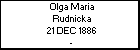 Olga Maria Rudnicka