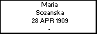 Maria Sozanska
