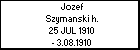 Jozef Szymanski h.