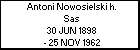 Antoni Nowosielski h. Sas