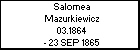 Salomea Mazurkiewicz