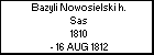 Bazyli Nowosielski h. Sas