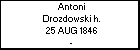 Antoni Drozdowski h.