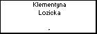 Klementyna Lozicka