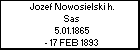 Jozef Nowosielski h. Sas