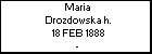 Maria Drozdowska h.