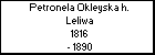 Petronela Okleyska h. Leliwa