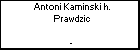 Antoni Kaminski h. Prawdzic