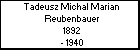Tadeusz Michal Marian Reubenbauer