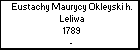 Eustachy Maurycy Okleyski h. Leliwa