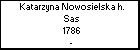 Katarzyna Nowosielska h. Sas