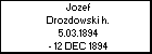 Jozef Drozdowski h.