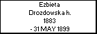 Ezbieta Drozdowska h.