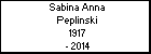 Sabina Anna Peplinski