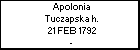 Apolonia Tuczapska h.