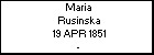 Maria Rusinska