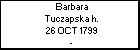 Barbara Tuczapska h.