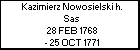 Kazimierz Nowosielski h. Sas