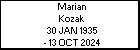 Marian Kozak