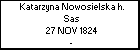 Katarzyna Nowosielska h. Sas