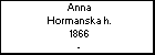 Anna Hormanska h.