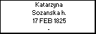 Katarzyna Sozanska h.