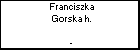 Franciszka Gorska h.